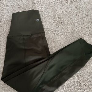 Lululemon Dark Green Leggings
